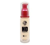 W7 | Foundation | HD Foundation - Porcelain | Light to Medium Coverage, Lightweight and Long Lasting