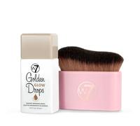 W7 Golden Glow Bronzing Drops and Brush 2-Piece Set