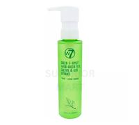 W7 Green Face Toner Face Cleansing Green Tea Cactus & Oat Extract