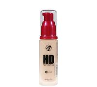 W7 High Definition Buff Pump Foundation, 30 ml