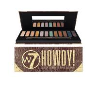 W7 Howdy Eyeshadow Palette - 12 Warm, Neutral Colours - Flawless Long-Lasting Makeup
