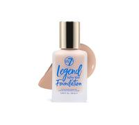 W7 Legend Foundation - Creamy Liquid Foundation for Poreless, Semi-Matte Medium Coverage - 28ml (Natural Beige)