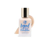 W7 Legend Foundation - Creamy Liquid Foundation for Poreless, Semi-Matte Medium Coverage - 28ml (Sand Beige)