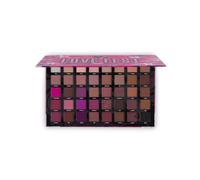 W7 Love Fest Pressed Pigment Palette - 40 Playful Party Colours With Matte, Shimmer, Glitters - Flawless Long-Lasting Bold Makeup