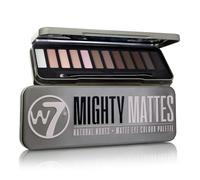 W7 Mighty Mattes Eyeshadow Palette - 12 Nude Shades