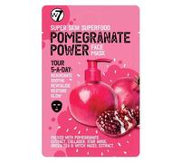 W7 Pomegranate Power Super Skin Food Face Mask 1 Sachet