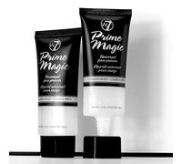 W7 Prime Magic Face Primer - Clear Makeup Base Priming Formula For Flawless Skin - Vegan Makeup - 2 Pack