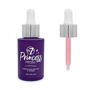 W7 Princess Potion Face Primer Drops - Purple Makeup Base Priming Formula For Flawless, Bright Skin - Vegan Makeup