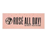 W7 Rosé All Day Multi-Use Face Palette - Shades to Bronze, Glow & Colour - Flawless Long-Lasting Makeup