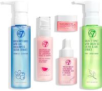 W7 Self Care Skincare Set | Face Cleanser, Toner, Serum, Moisturiser & Lip...