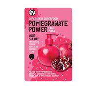 W7 Pomegranate Power Super Skin Food Face Mask 1 Sachet