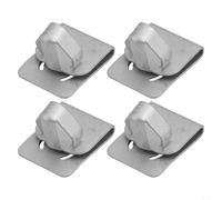W715288S439 Clamp Set Four Piece Metal Replacement Suitable for Specific Years on Models from for Ford