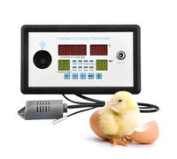 W9005 Egg Controller Incubator, Multifunction Automatic Temperature Humidity Control AC110-220V / DC 12V Thermostat Incubation DIY(DC12V)