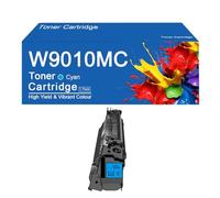 W9010MC 4 Color Toner Cartridges Replacement for HP LaserJet Managed E75245dn Printer, High Yield 37500 Pages,W9010MC-Magenta