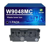 W9048 W9048MC Waste Toner Box Compatible For HP MFP E77822DN E77822Z E77825DN E77825Z E77830DN E77830Z E77422DN E77428DN E78223 E78228 E78323 E78325 E78330,W9048MC-1 PACK