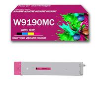 W9190MC W9191MC W9192MC W9193MC Toner Cartridge Work with HP Color Laser-jet Managed MFP E77825dn E77825z E77830dn E77830z Printers, With Chip,Magenta-1Pack