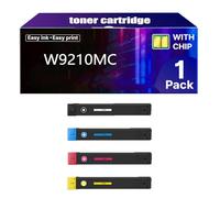 W9210MC High Yield Toner Cartridges Compatible for HP W9210MC Toner Cartridge for HP LaserJet Flow MFP E78323z E78325z E78330z 78323dn 78325dn E78330dn,4 Color-1 pcs