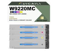 W9220MC W9221MC W9222MC W9223MC Toner Cartridge Compatible Replacement for HP Color Laserjet Managed E78223DN E78228dn Printer (4PK-Black/Cyan/Magenta/Yellow)