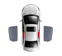 WAADD Car Side Window Shades for Mini J01 Electric (2023 2024+), Front Rear Side Window Sun Shade Removable Car Blackout Window Covers,B 2pcs Rear Window