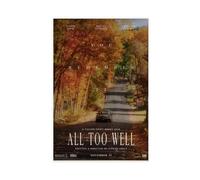 waajsp All Too Well The Short Film (2021)- Movie Poster Canvas Poster Bedroom Decor Landscape Office Room Decor Gift 12x18inch(30x45cm)