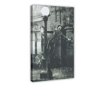 waajsp Gene Kelly - Singin' In The Rain Canvas Poster Bedroom Decor Landscape Office Room Decor Gift 24x36inch(60x90cm)