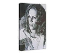 waajsp Jamie Lee Curtis Autogramm Foto Signiert Canvas Poster Bedroom Decor Landscape Office Room Decor Gift 12x18inch(30x45cm)