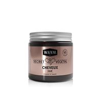 WAAM Cosmetics - Mon Secret Végétal cheveux - Food supplements - Naturally derived ingredients - Hair growth & beauty - Vegan - 60 capsules