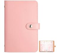 WaaRiuQ 1 Pink Money Saving Wallet, Cash Wallet for 100 Envelopes Saving Challenge, Money Wallets for Daily Budget Management and Financial Goal Tracking