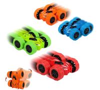 WaaRiuQ 4Pcs Pull Back Cars, Mini Monster Trucks, Pull Back Toy Cars Set