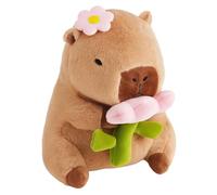 WaaRiuQ Capybara Plush, 23 cm/9inch Cuddly Capybara Gift, Capybara Teddy Stuffed Animal, Ultra Soft capybara plushs Toy for Kids and Adults