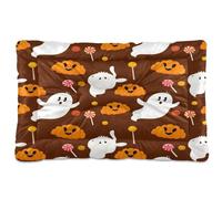 Waassud Candy with Boo-boos Thick Dog Bed Mat Non-Slip Chew-Resistant Pet Bed for Dogs Cats Soft Washable Kennel Crate Pad for Floor Sofa Car 18" x 24"