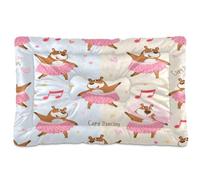 Waassud Dancing Capybaras Thick Dog Bed Mat Non-Slip Chew-Resistant Pet Bed for Dogs Cats Soft Washable Kennel Crate Pad for Floor Sofa Car 36" x 24"