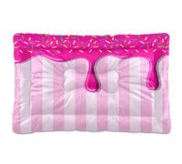 Waassud Dripping Candy Thick Dog Bed Mat Non-Slip Chew-Resistant Pet Bed for Dogs Cats Soft Washable Kennel Crate Pad for Floor Sofa Car 18" x 24"