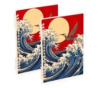 Waassud Flying Bird Spiral Notebooks for Work College Detachable Ruled Notebooks Journal Note Book 60 Pages A5 Office Supplies 1 Pack
