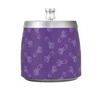 Waassud Line-art Squids Ashtray with Lid Smokeless Cigar Ash Tray Outdoors