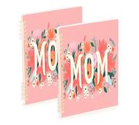 Waassud Mother's Day Spiral Notebooks for Work College Detachable Ruled Notebooks Journal Note Book 60 Pages A5 Office Supplies 1 Pack