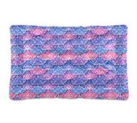 Waassud Thick Dog Bed Mat Scales Non-Slip Chew-Resistant Pet Bed for Dogs Cats Soft Washable Kennel Crate Pad for Floor Sofa Car 36" x 24"