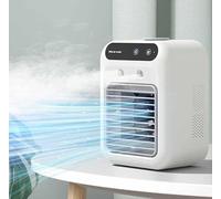 WaaYb 2025 Glacier Portable Ac Unit, 25W Portable Air Conditioners, Rechargeable Mini Portable AC Unit 2 Cool Air Spray, Personal Cooling Fan Ultra-Quiet, Evaporative Cooler Portable Ac