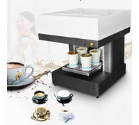 WaaYb 3D Latte Art Printer with USB Support, Automatic 4 Cups Coffee Printer For DIY Food Printer Latte Cake Cappuccino Printer For Biscuits chocolate Printing Machine 4 cups printer