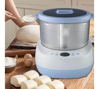 WaaYb Electric Automatic Small Spiral Dough Mixer, 5L Pizza Doughs Maker Dough Kneading Machine, Multifunctional Stainless Steel Flour Mixer blue