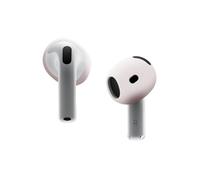 WabaoWTTO for AirPods 4 Ear Tips Covers Sport Anti Slip Anti Scratche Skin Soft Silicone Eartip AirPods 4 Gen Earbuds Accessories Compatible with Apple AirPods 4th Generation(Nude Pink,1 Pair)