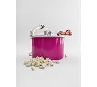 Wabash Valley Farms Pink Whirley Pop with Metal Gears - 1 Popping Kit Included, Movie Night at Home, 3-Minute Stove Top Popcorn Maker, Popcorn Maker