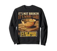 Wabi Aesthetic Imperfect Art Japanese Philosophy LoFi Sweatshirt