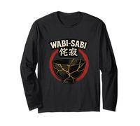 Wabi Sabi Japanese Kintsugi Philosophy Imperfect Beauty Long Sleeve T-Shirt