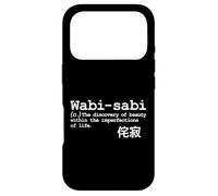 Wabi-Sabi Japanese Learn Language Poet Word Phrase Writing Case for iPhone 17 Pro