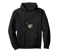 Wabi-Sabi Kintsugi Japanese Calligraphy Zen Art Pullover Hoodie