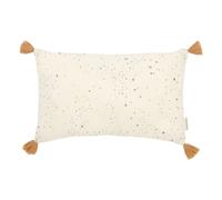 Wabi Sabi Milky Way tassel cushion Blue one size