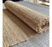 Wabi-sabi Style Handmade Ramie Table Runner, Chinese Zen Insulated Tea Cushion Long Tea Mat Tablecloth(180x36cm)