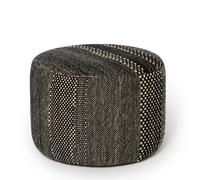 Wabisabi Pouf Stool Nanimarquina - NANIMARQUINA WS POUF M ANTHRAZIT