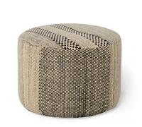 Wabisabi Pouf Stool Nanimarquina - NANIMARQUINA WS POUF M BONE